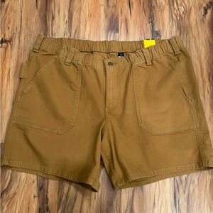 Carhartt Women's Rugged Flex Relaxed Fit Canvas Work Shorts